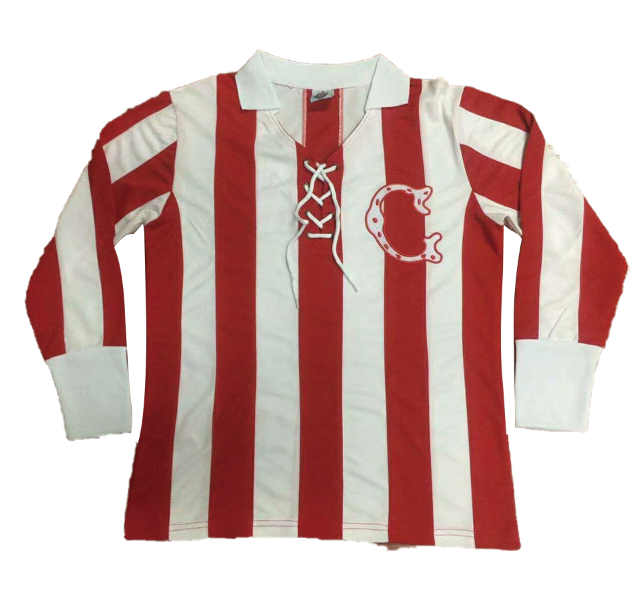 Chivas Deportivo Guadalajara Retro Long Sleeve Home Kit Soccer Jersey